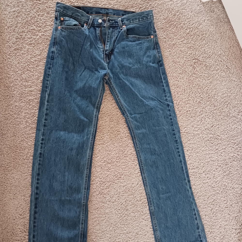 Levi's Deep Blue Denim Jeans
